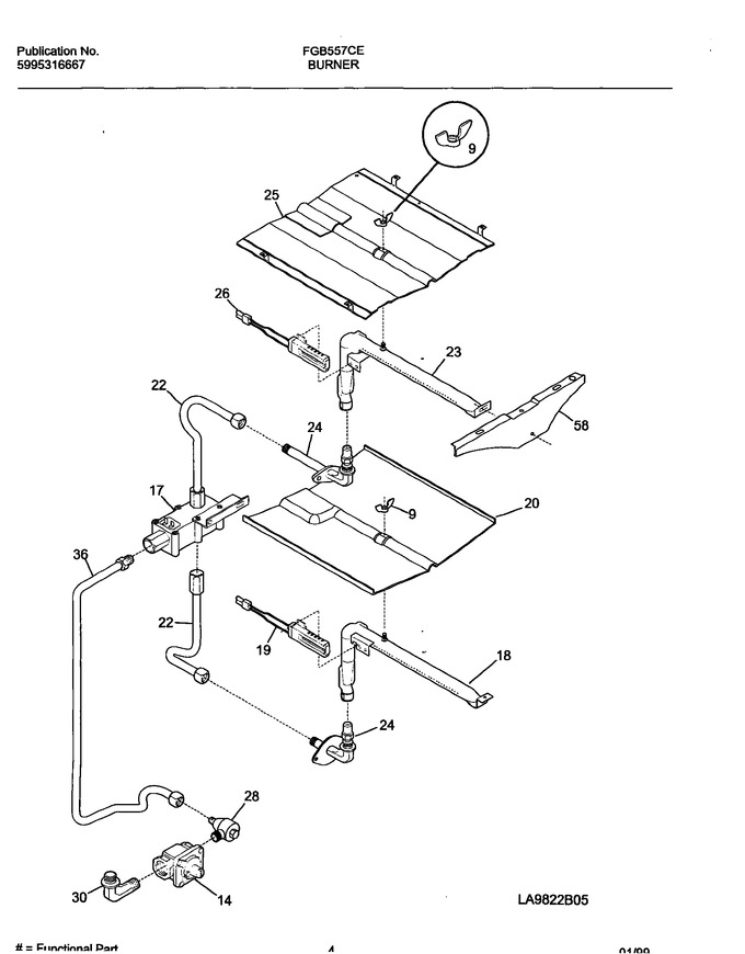 Diagram for FGB557CESG