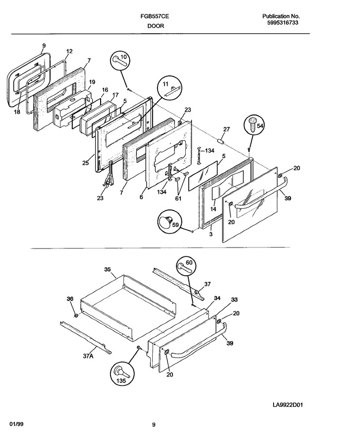 Diagram for FGB557CESI