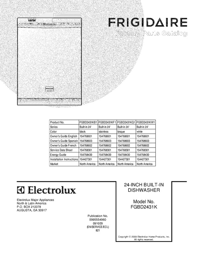 Diagram for FGBD2431KF1