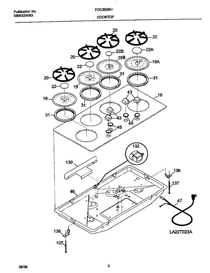 Diagram for FGC36S6HSA