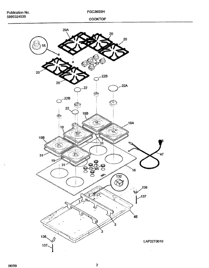 Diagram for FGC36S9HBA