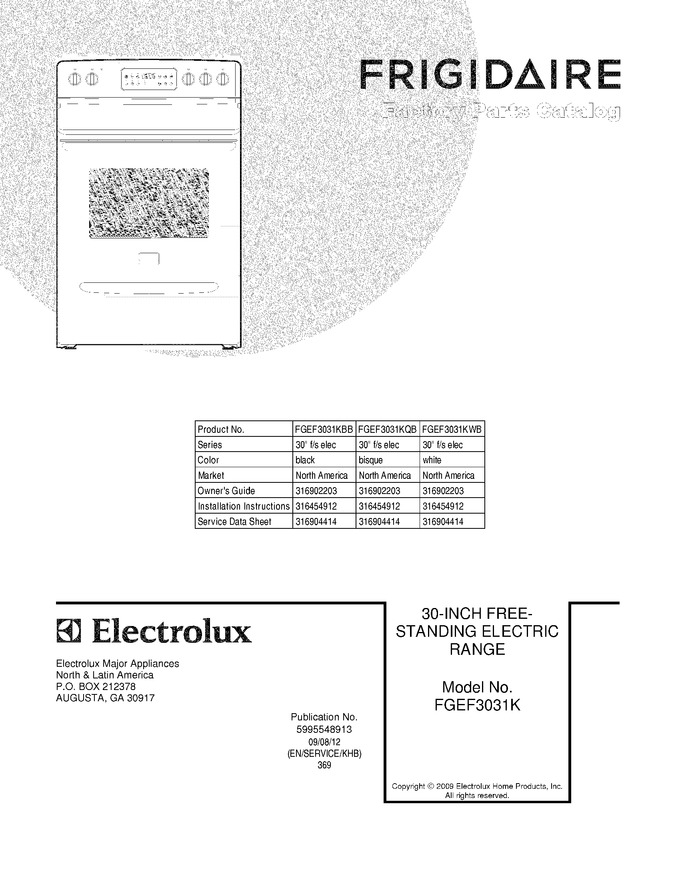 Diagram for FGEF3031KBB