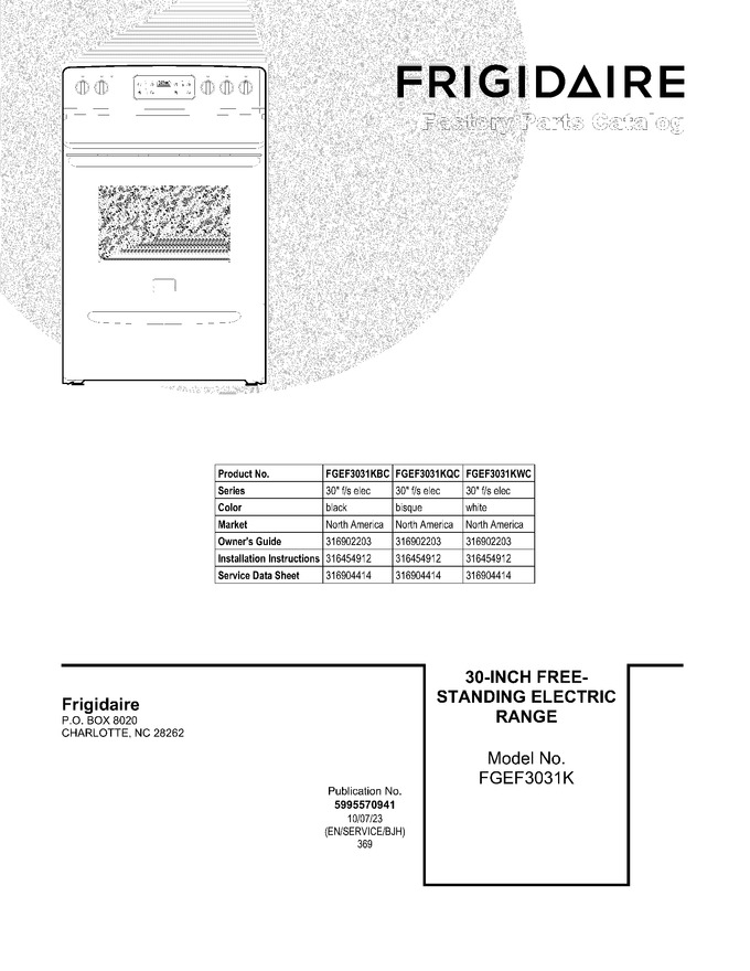 Diagram for FGEF3031KBC