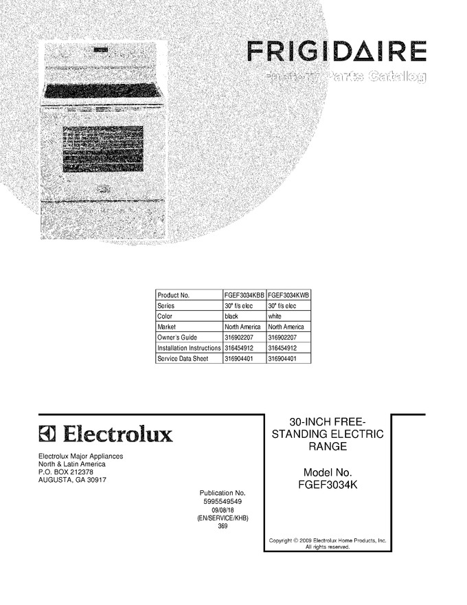 Diagram for FGEF3034KBB