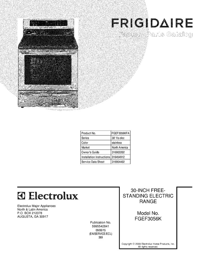 Diagram for FGEF3056KFA