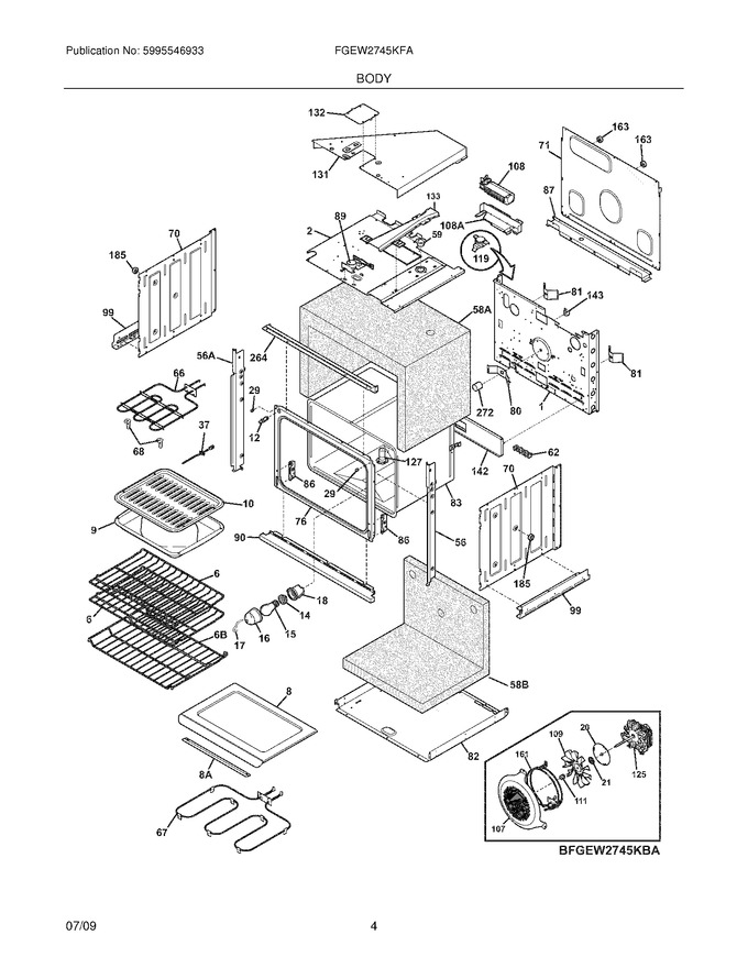 Diagram for FGEW2745KFA