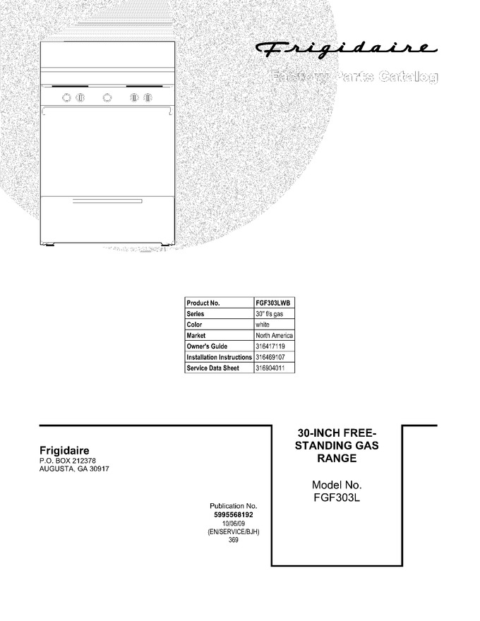 Diagram for FGF303LWB