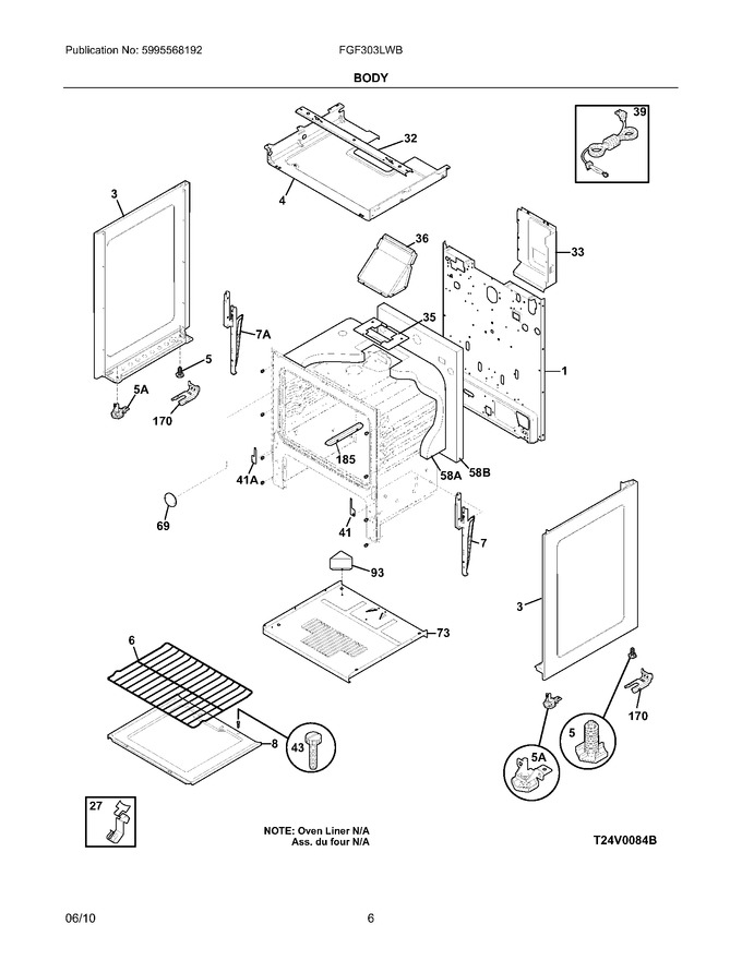 Diagram for FGF303LWB