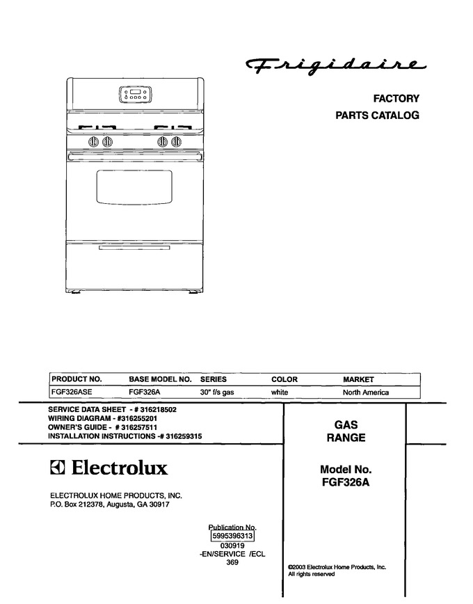 Diagram for FGF326ASE