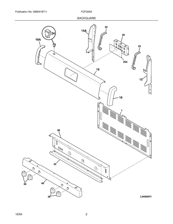 Diagram for FGF326AWF