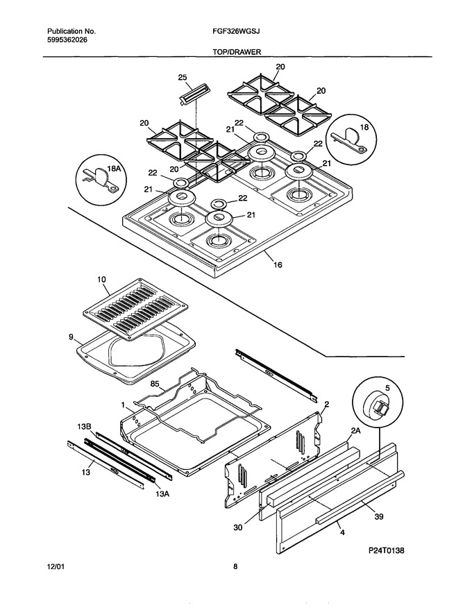 Diagram for FGF326WGSJ