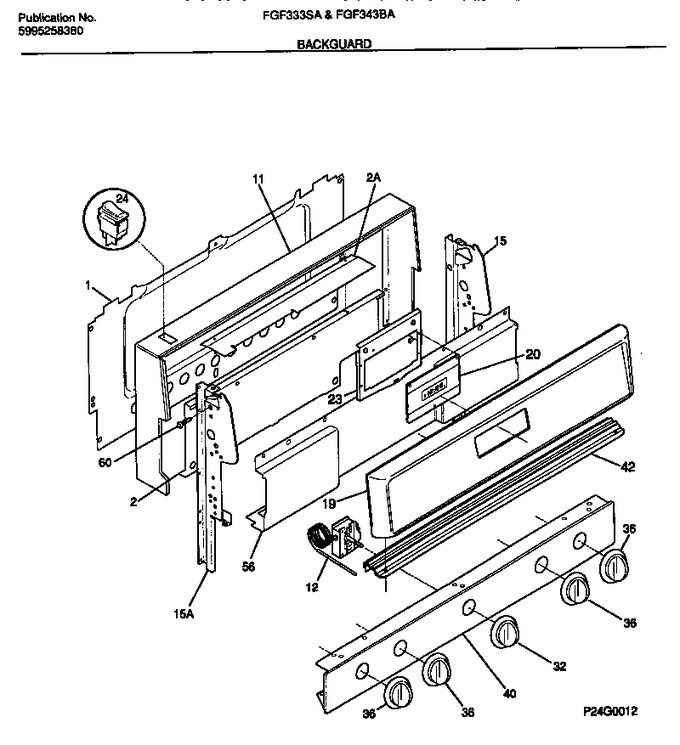 Diagram for FGF343BAWB