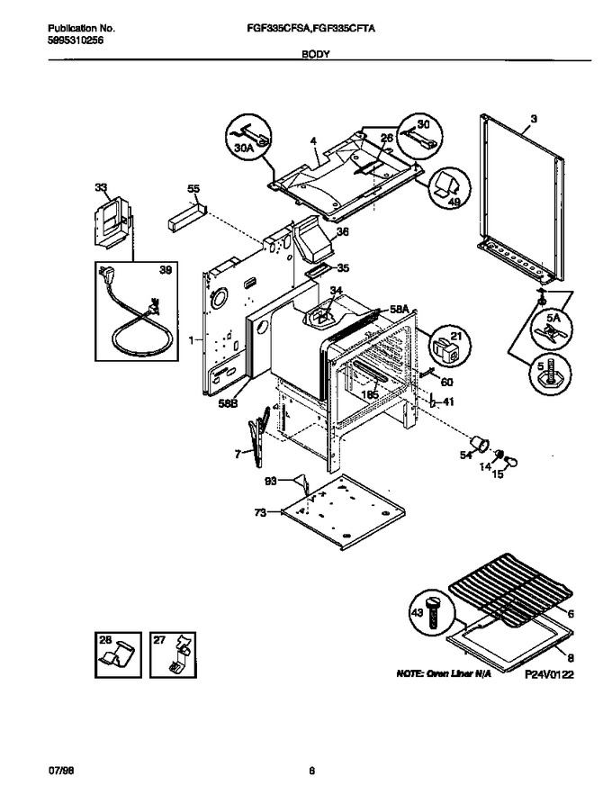 Diagram for FGF335CFTA