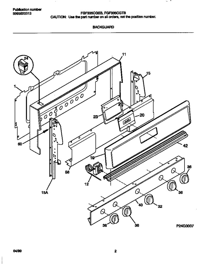 Diagram for FGF335CGTB