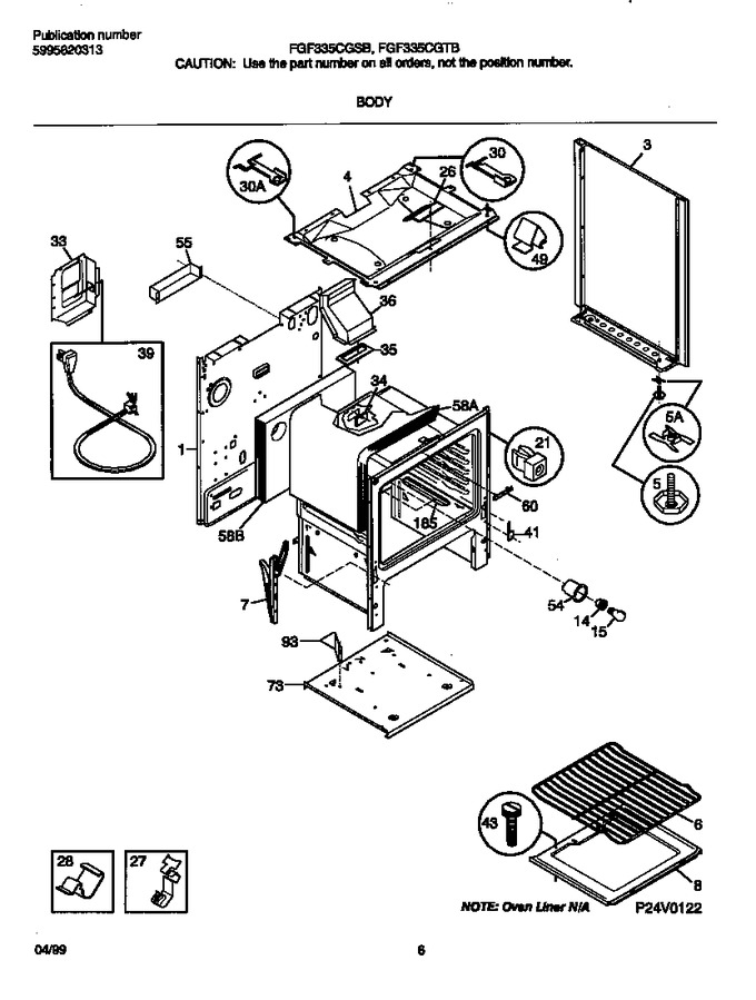 Diagram for FGF335CGSB