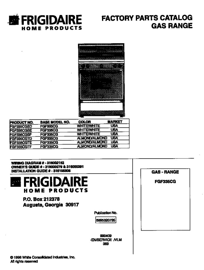 Diagram for FGF335CGTD