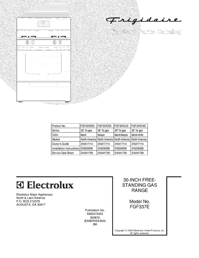 Diagram for FGF337EUD