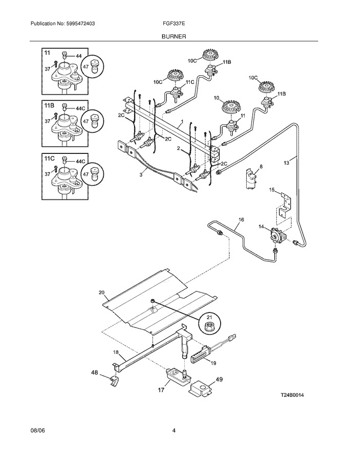 Diagram for FGF337EWD