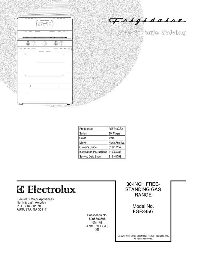 Diagram for FGF345GSA