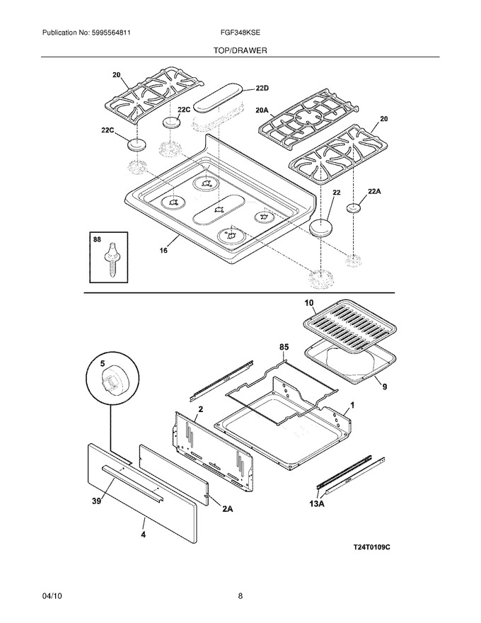 Diagram for FGF348KSE