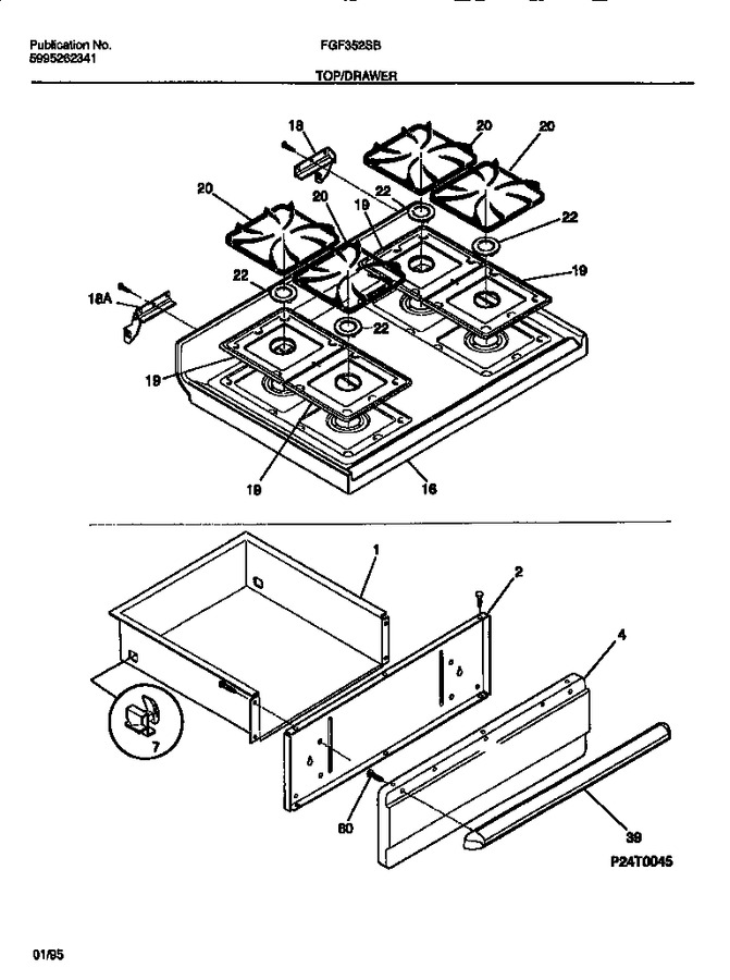 Diagram for FGF352SBWA