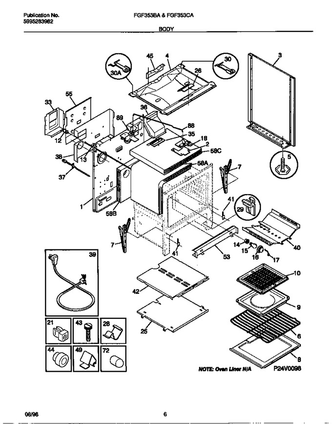 Diagram for FGF353CASE