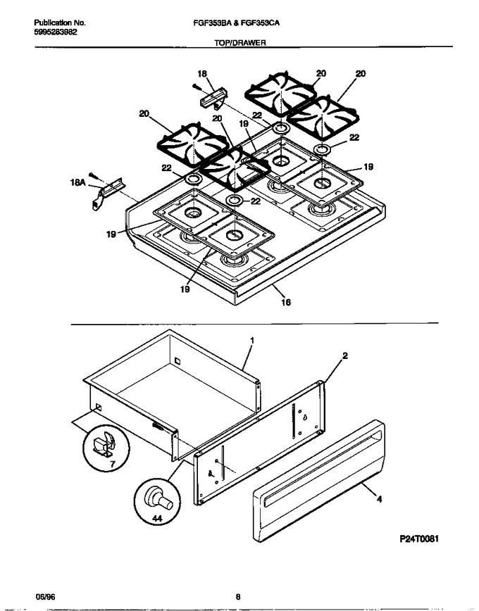 Diagram for FGF353CATE