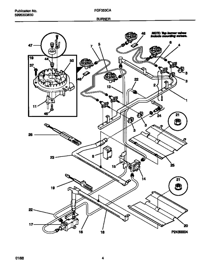 Diagram for FGF353CASH