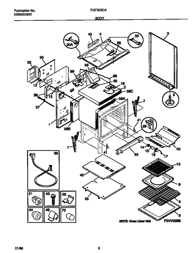 Diagram for FGF353CASH