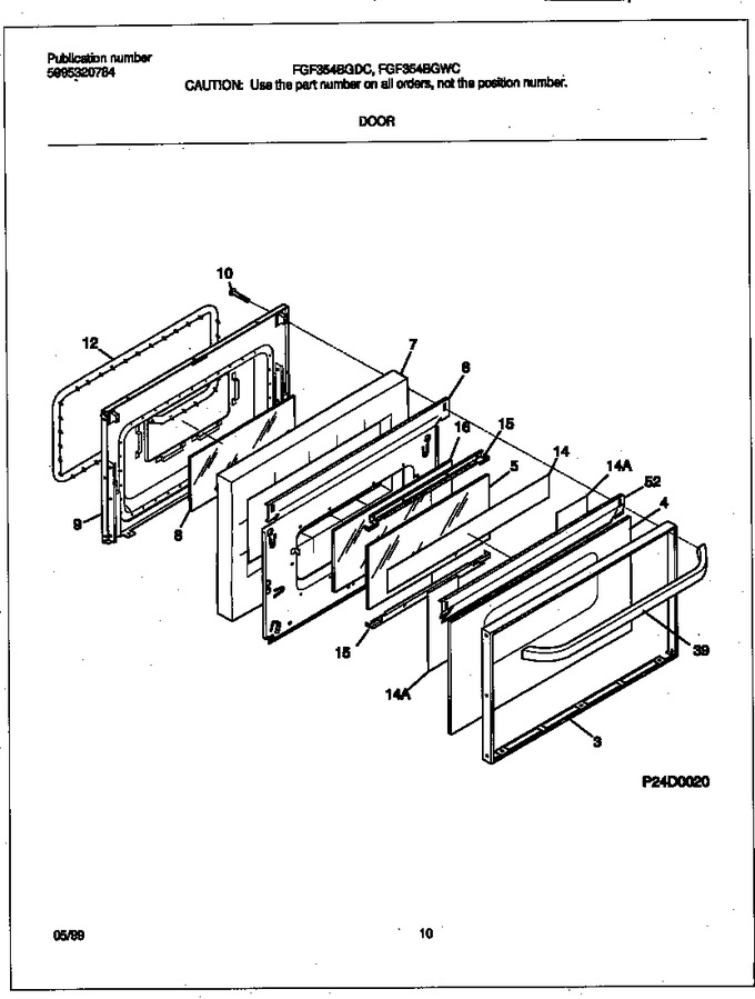 Diagram for FGF354BGWC