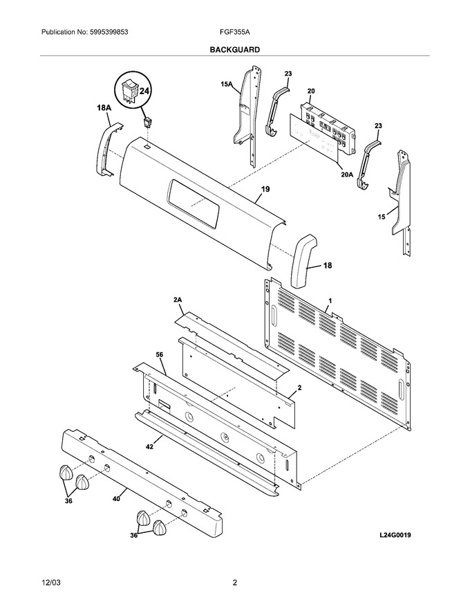 Diagram for FGF355ASE