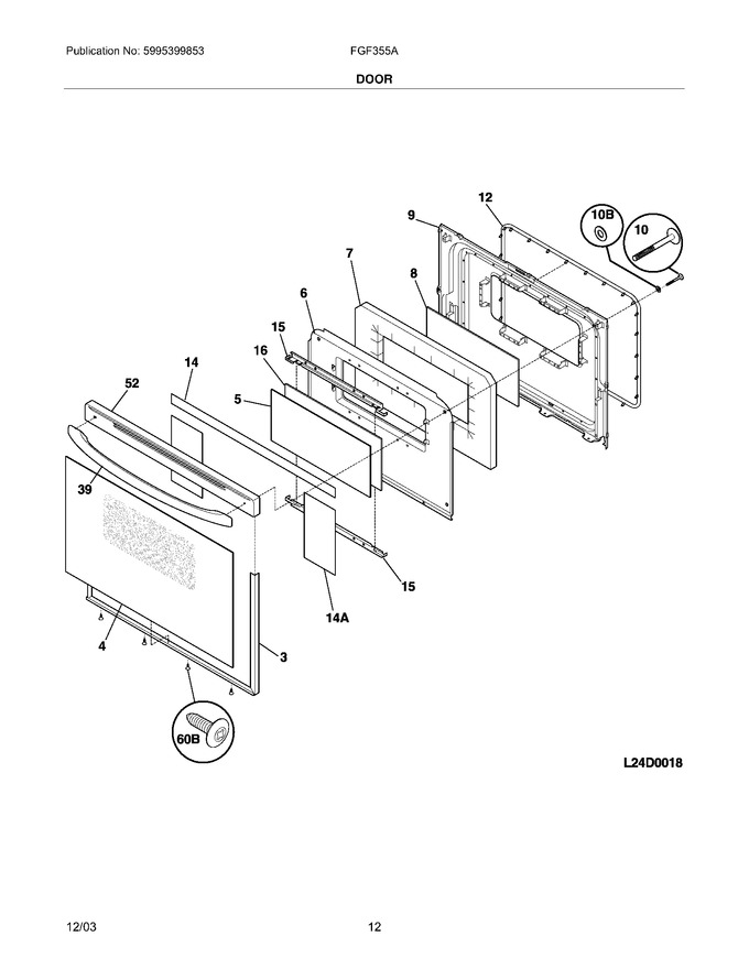 Diagram for FGF355AUE