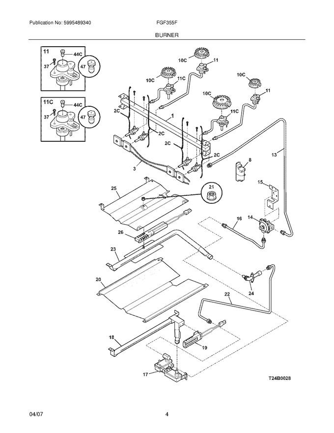 Diagram for FGF355FWE