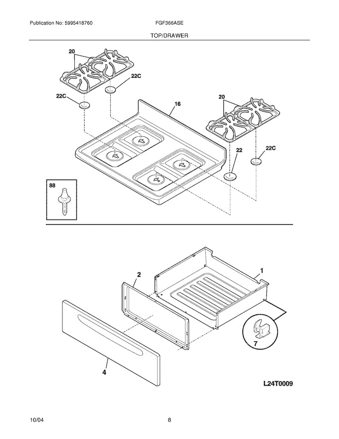 Diagram for FGF366ASE