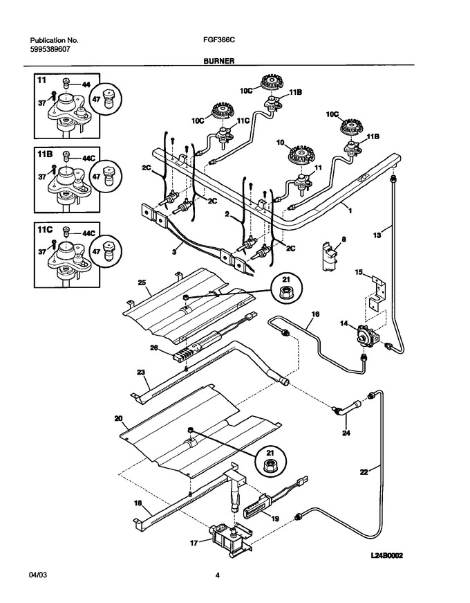 Diagram for FGF366CQB