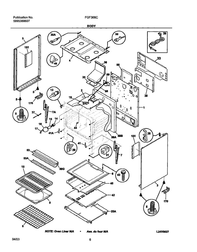 Diagram for FGF366CSB