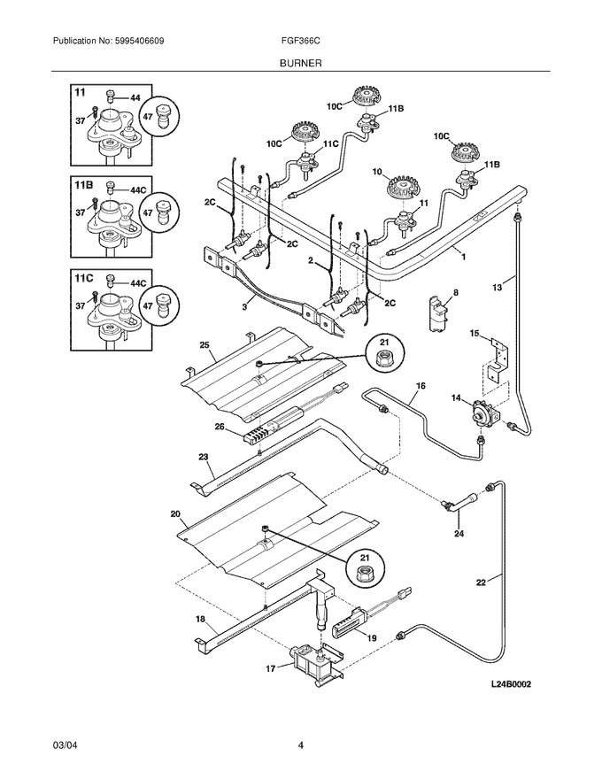 Diagram for FGF366CBE