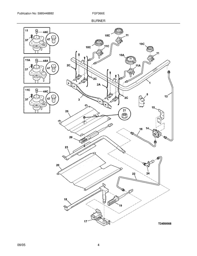 Diagram for FGF366EQB