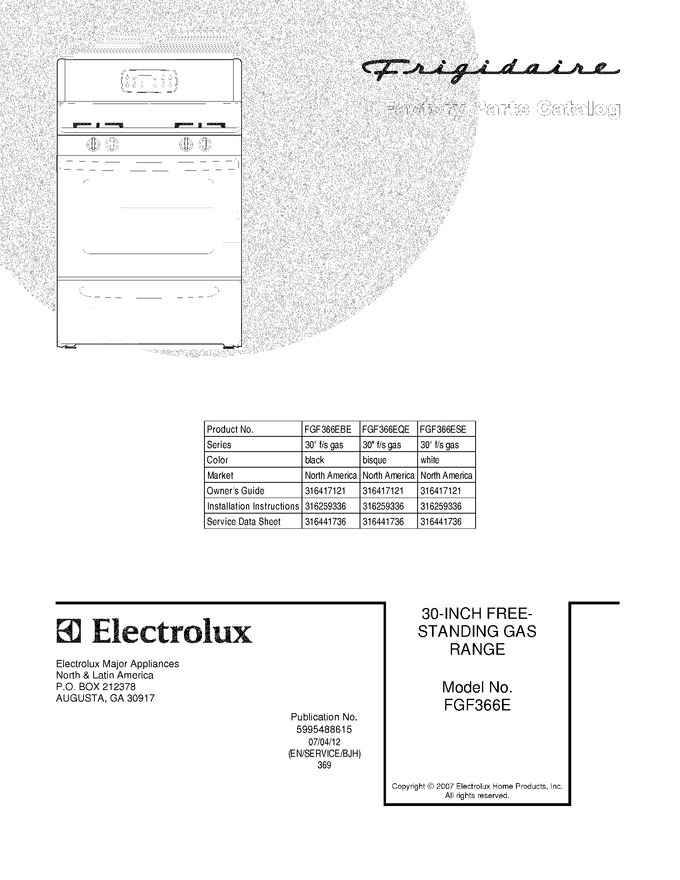 Diagram for FGF366EQE