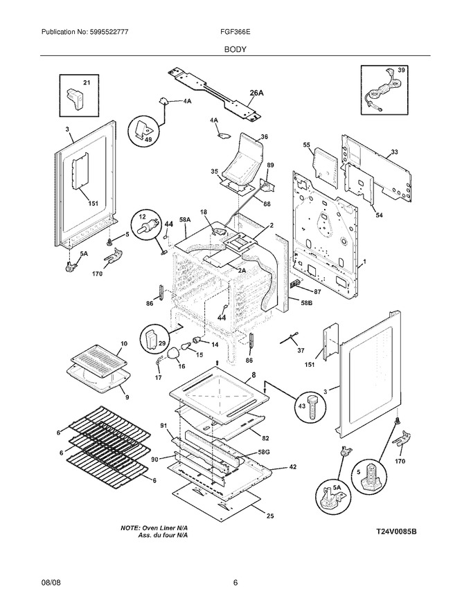 Diagram for FGF366EBG