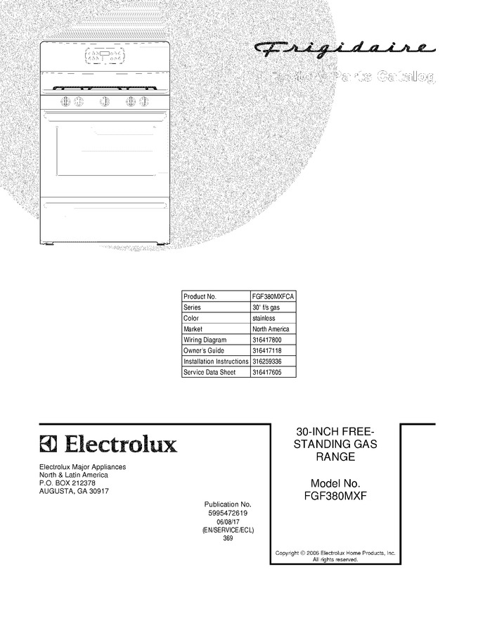 Diagram for FGF380MXFCA