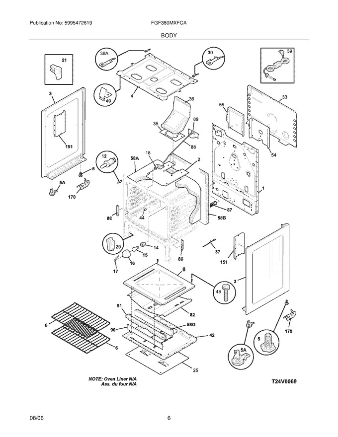 Diagram for FGF380MXFCA