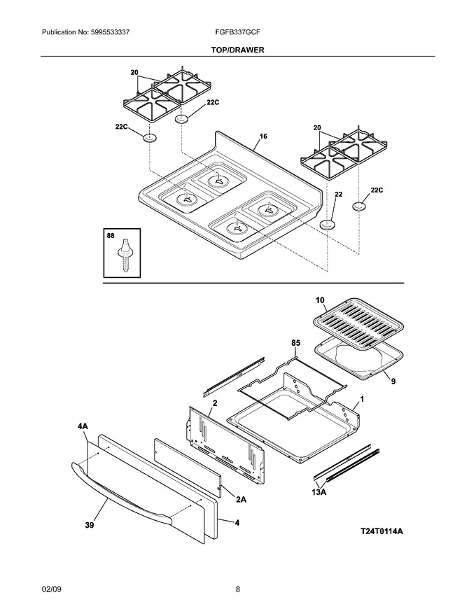 Diagram for FGFB337GCF