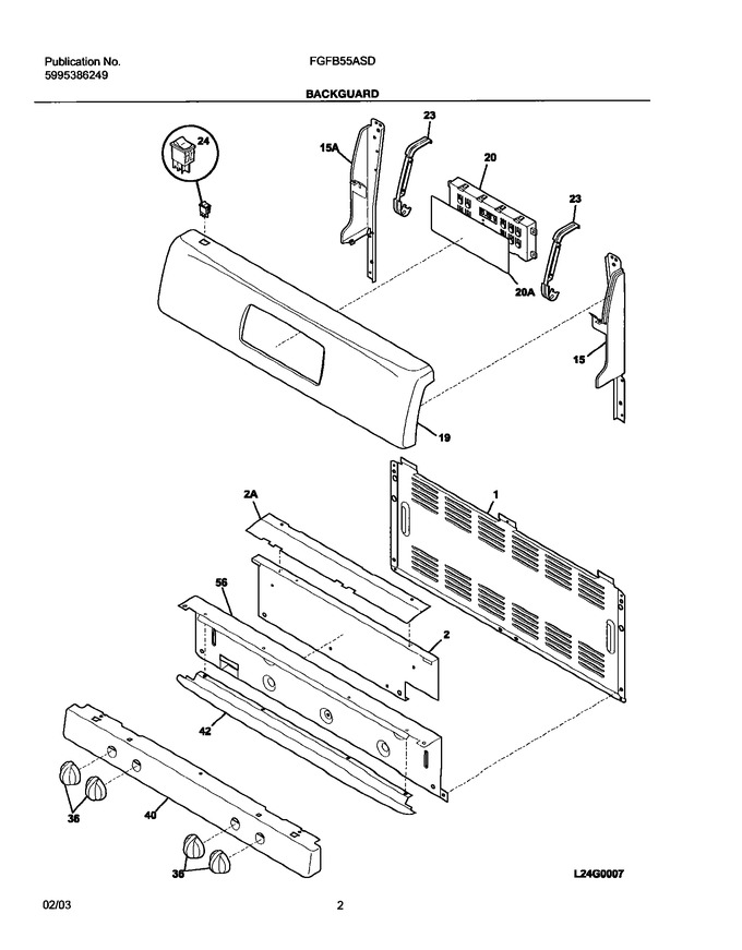 Diagram for FGFB55ASD