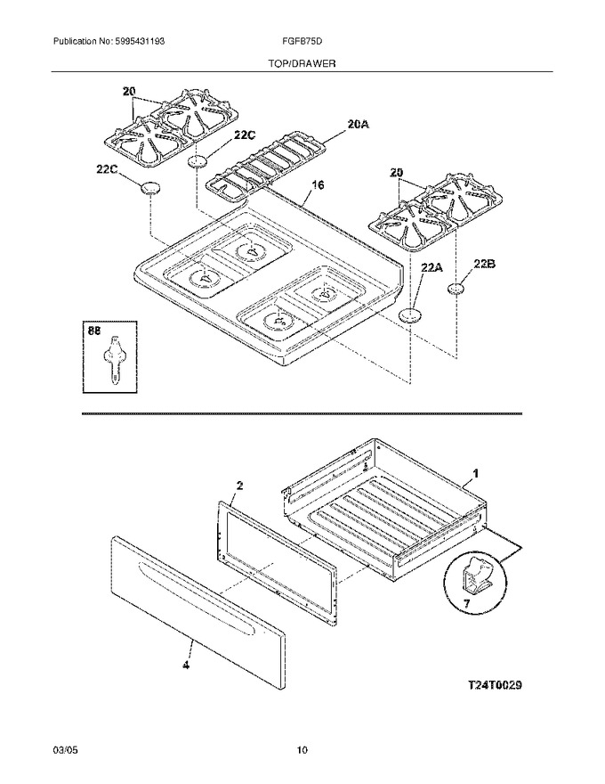 Diagram for FGFB75DBC