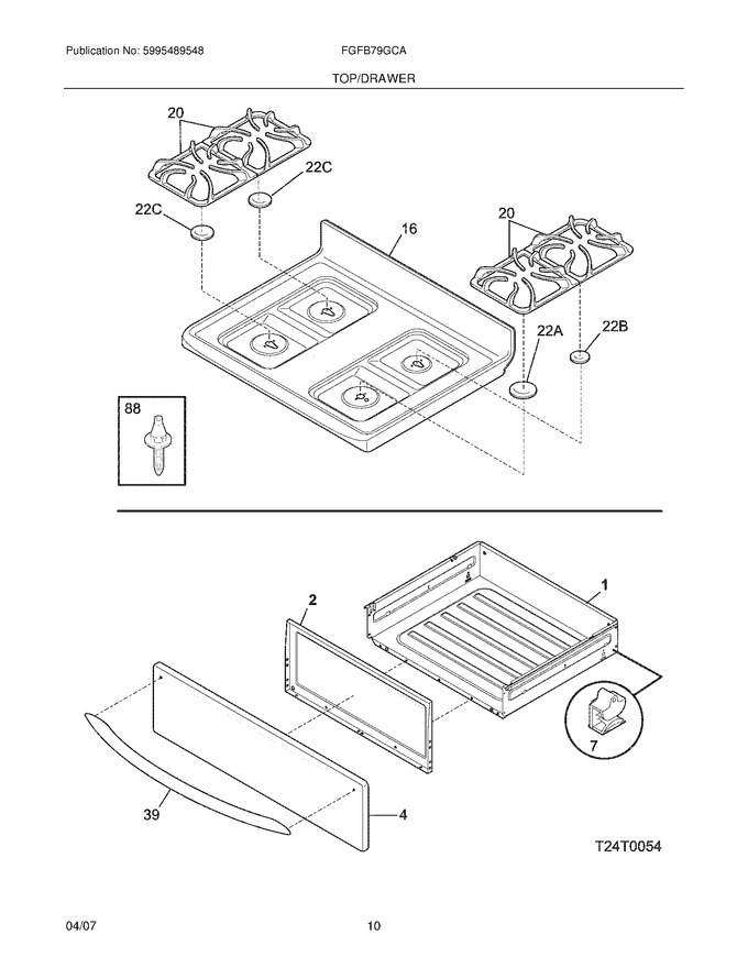 Diagram for FGFB79GCA