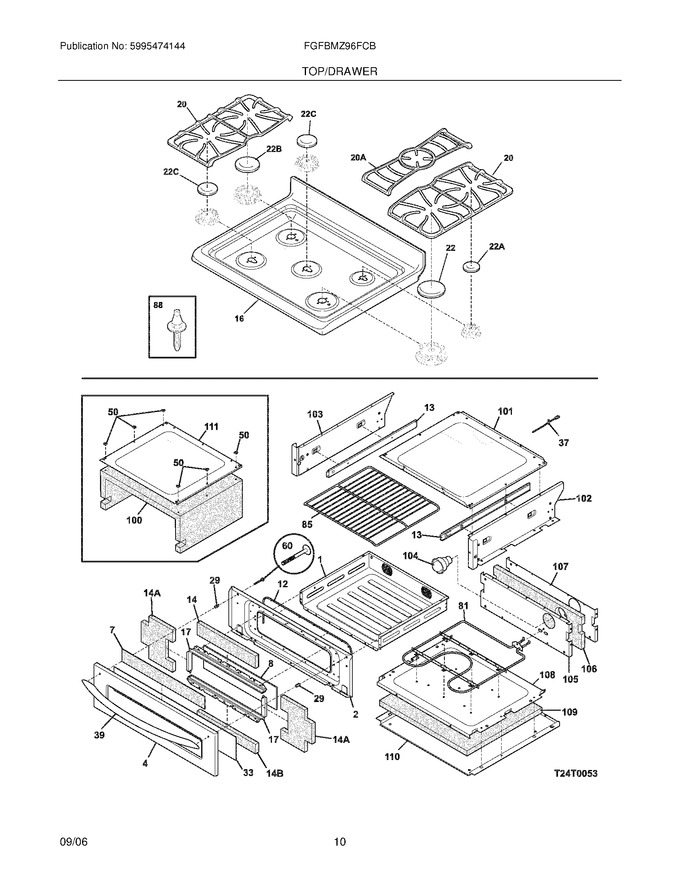 Diagram for FGFBMZ96FCB