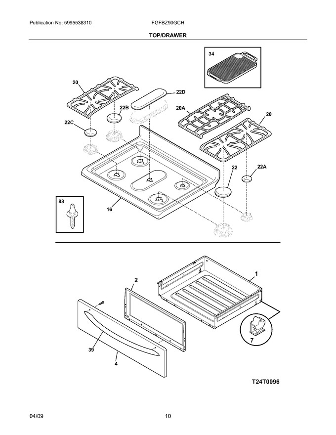 Diagram for FGFBZ90GCH