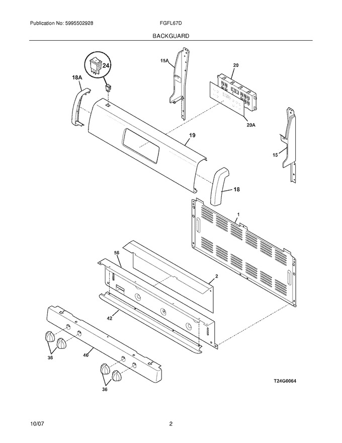 Diagram for FGFL67DBK