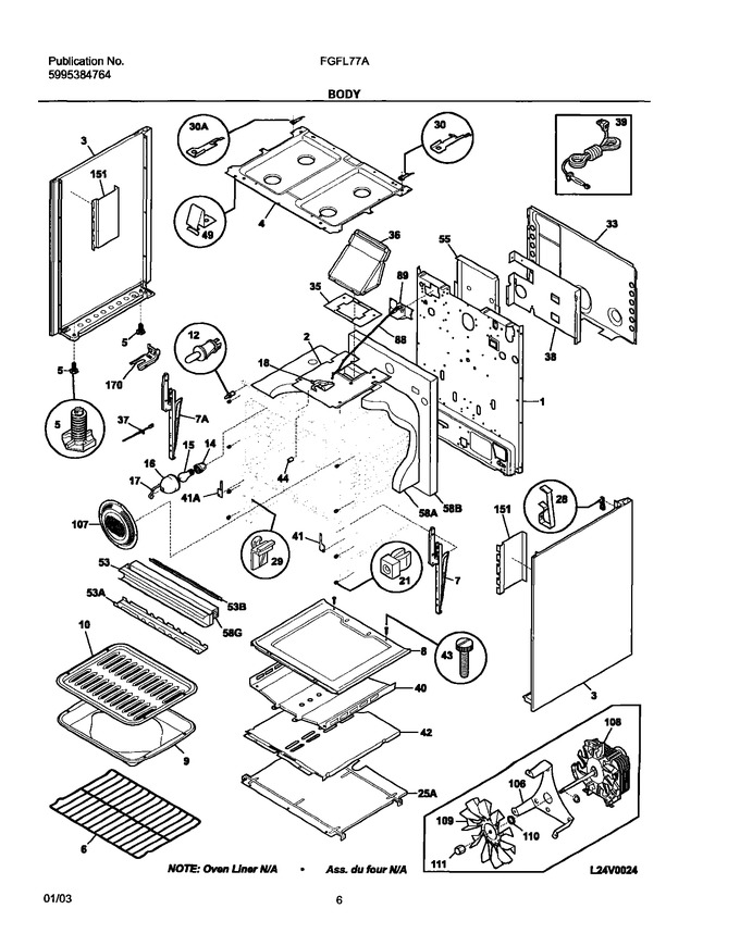 Diagram for FGFL77ASE